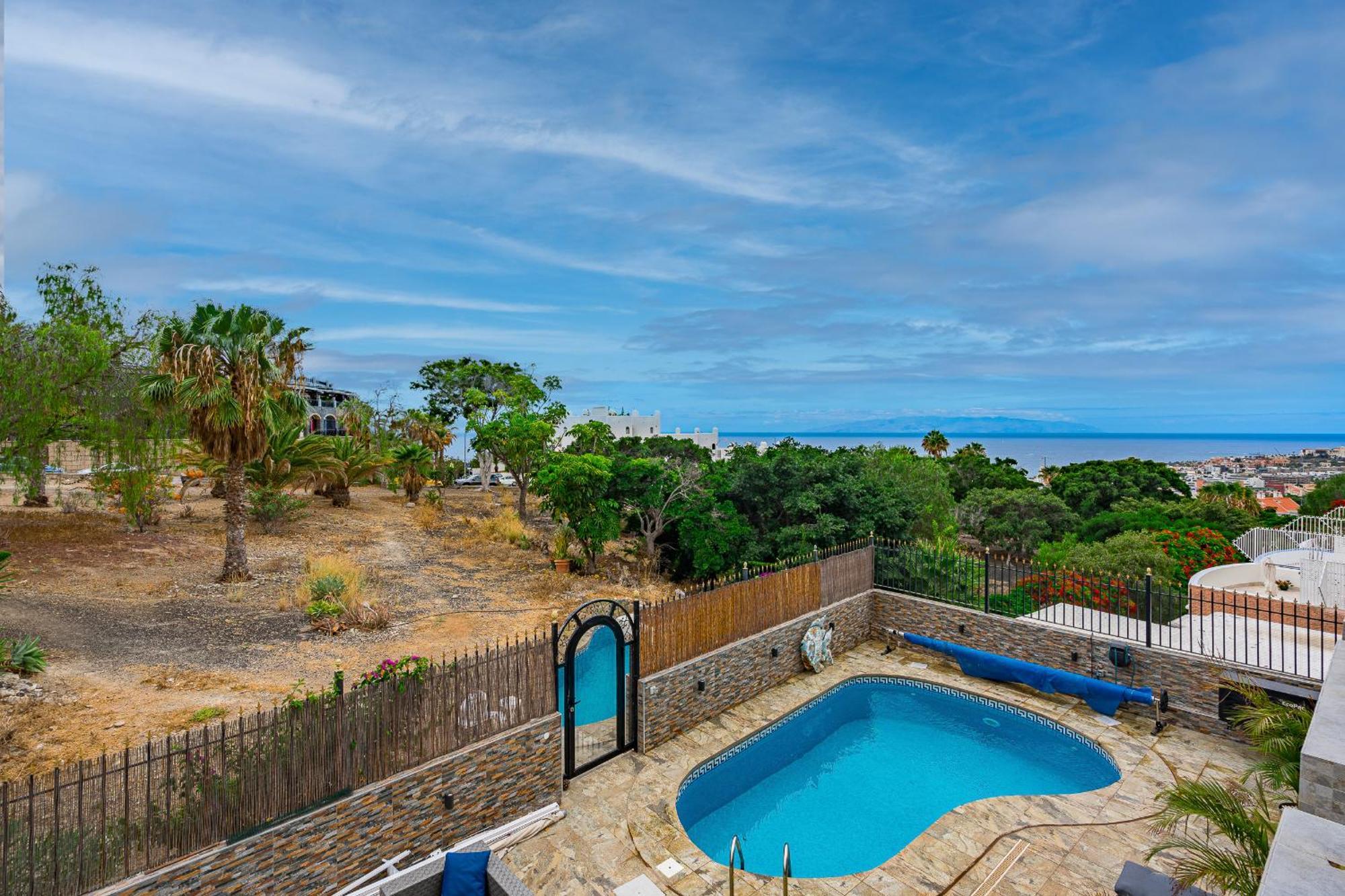 Villa Natali ,Luxury 3-Levels Large Villa On Tenerife, Ocean View, Private Poo L& Barbecue Area Costa Adeje  Exterior foto